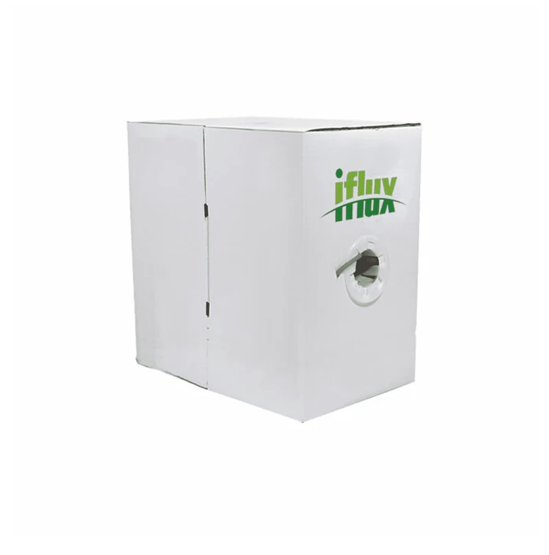 Carrucha de cable UTP con recubrimiento de cobre para CCTV Marca: Iflux