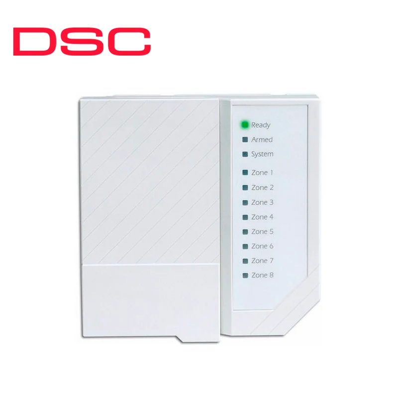 Teclado de alarma DSC, leds, 8 zonas PK1555 Marca: DSC