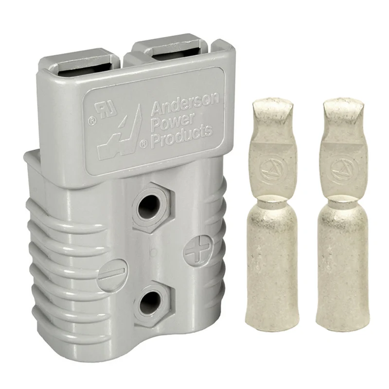 Conector de alimentación Anderson gris 350A