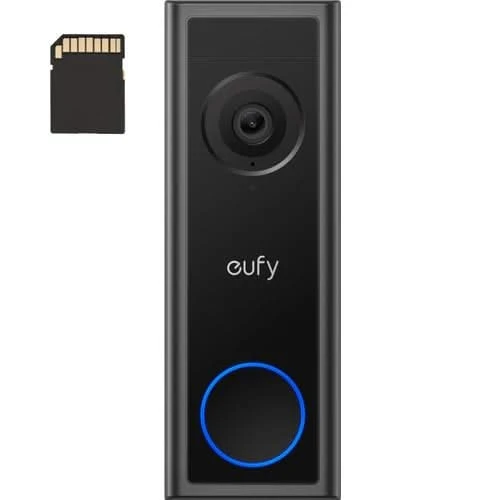 Videoportero Eufy C31 con tarjeta SD de 32 GB, recargable