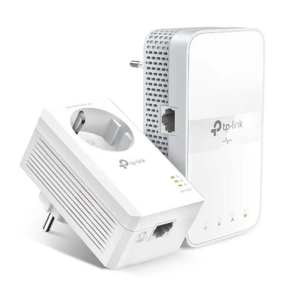TP-Link TL-WPA7617: kit de adaptadores de red PowerLine de 1200 Mbit/s con Ethernet, LAN y Wi-Fi