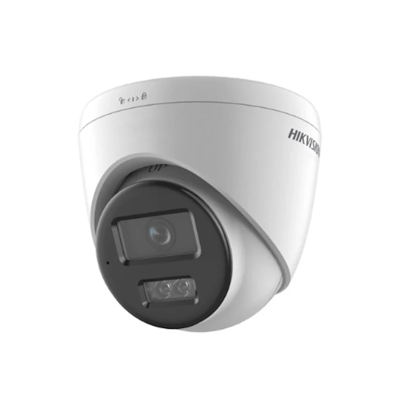 Hikvision DS-2CD1383G2-LIU(F), cámara tipo torreta de 8 MP/4K, iluminación híbrida inteligente, PoE, ranura para tarjeta micro SD, detección inteligente