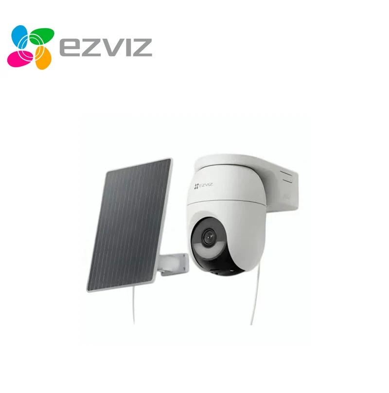 Cámara Wifi, PT 4MP, para exterior, con batería 5200Mah y panel Solar CS-CB8C-SP-R100 Marca: Ezviz