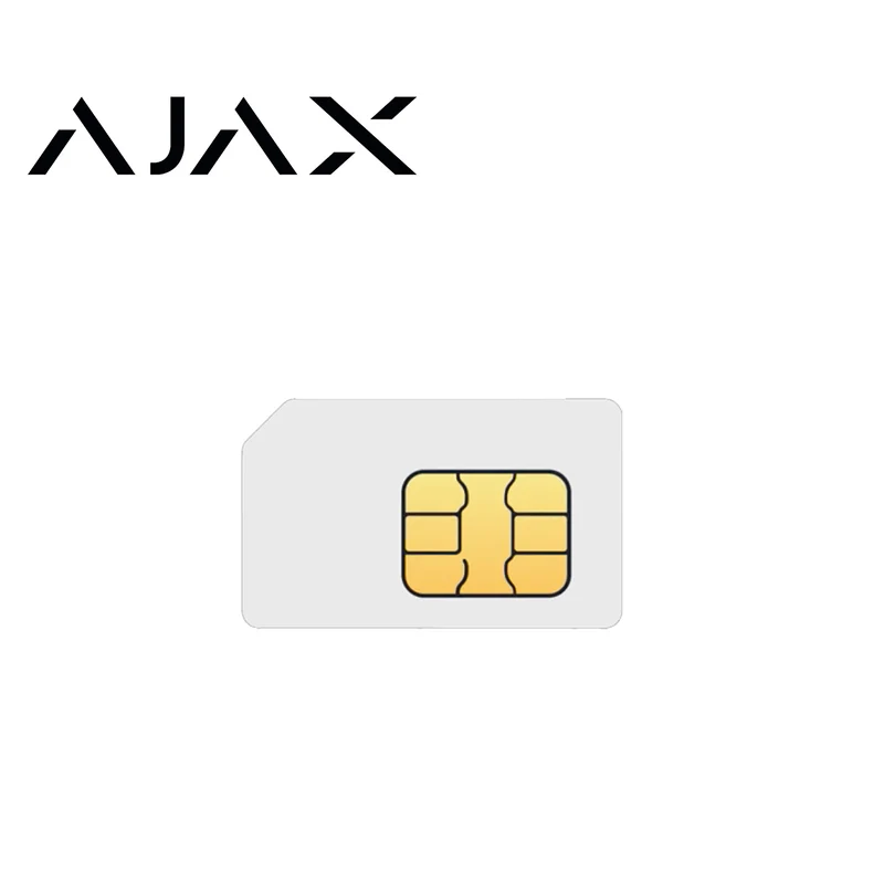 Tarjeta SIM Card multicarrier para Costa Rica (servicio de AJAX para 12 meses) Marca: AJAX
