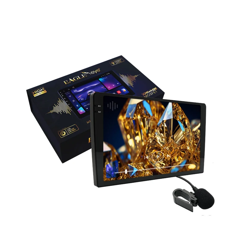 Radio 9″ 2DIN android OS Car play 64 GB ROM