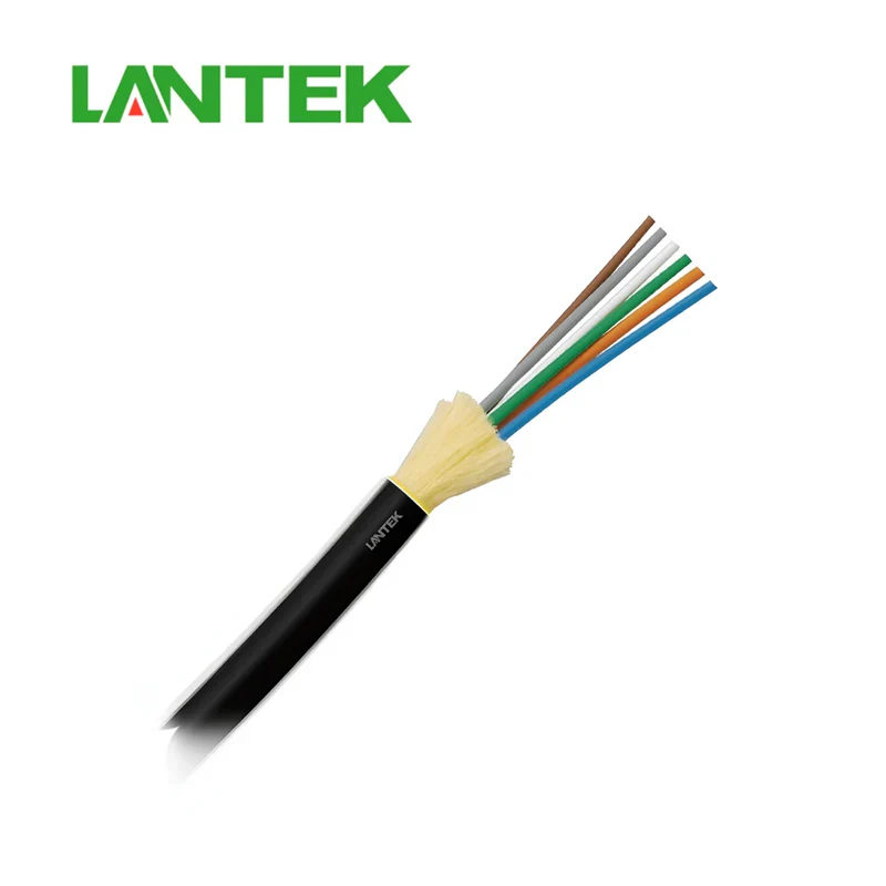 Cable fibra multimodo 6 hilos Indoor/Outdoor 50 Metros Marca: Lantek