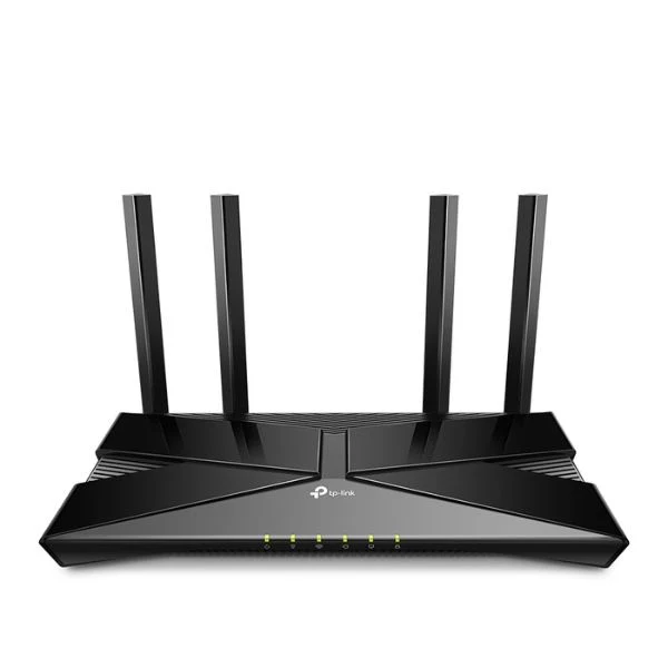 Router TP-Link EX220 AX1800 Wi-Fi 6 Gigabit Ethernet con 4 Antenas, 1201 Mbps (5 GHz) + 574 Mbps (2.4 GHz), Tecnología Mesh y Control Parental