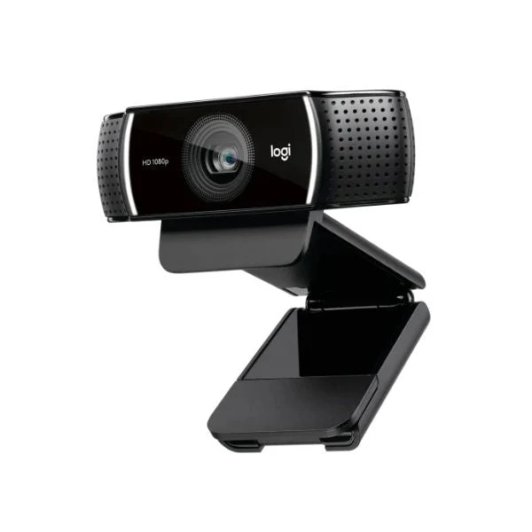 Webcam Logitech C922 Pro Stream HD 1080P, Enfoque Automático, Micrófono Integrado, Zoom Digital, USB-C, Negra