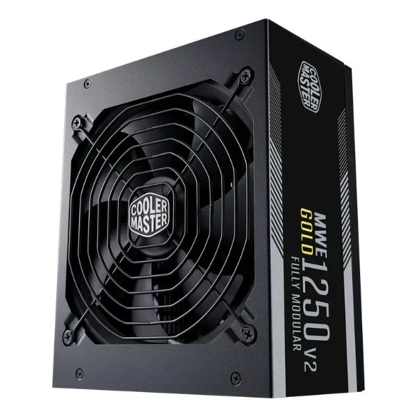FUENTE DE PODER COOLER MASTER MWE1250 V2 1250W ATX PFC/ 80+ GOLD/ 12V/ 100-240V/ 24PIN/ 12 + 8/ FULL MODULAR