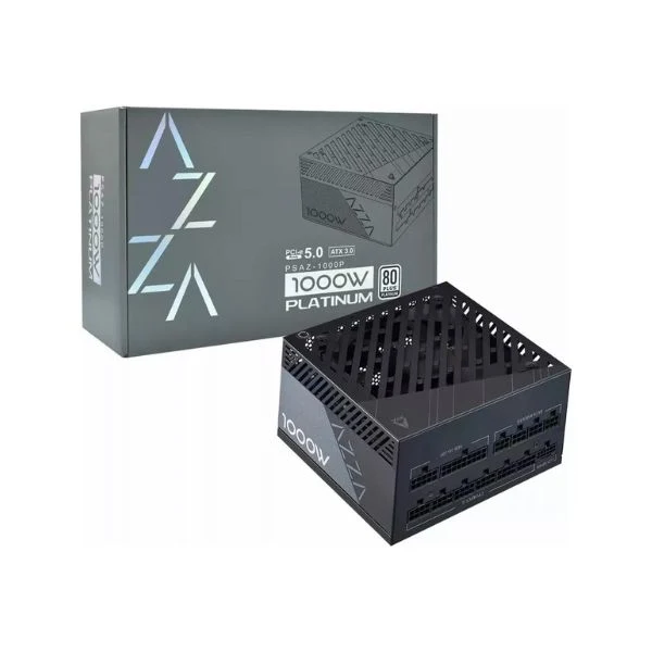 Fuente de Poder AZZA PSAZ-1000P - 1000W - 80 PLUS Platinum - Modular