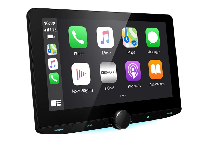 Kenwood DMX9720XDS Reproductor multimedia con Apple CarPlay inalámbrico (10.1")