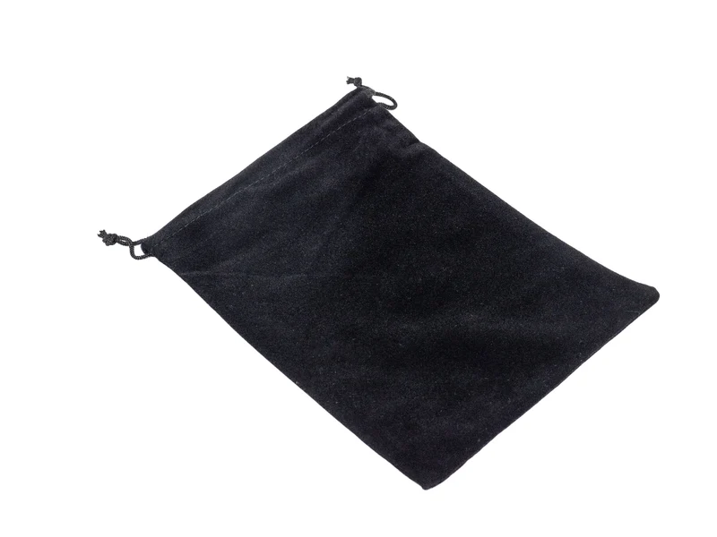 Bolsa de Terciopelo 15x20cm, Negro
