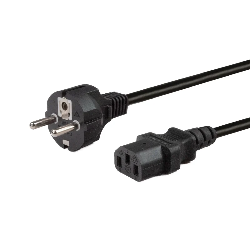 IEC Tilslutningskabel (0,5m)