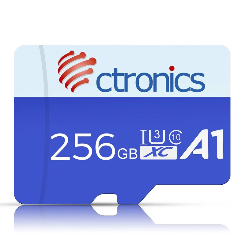Ctronics Micro 256GB SD card for Surveillance camera