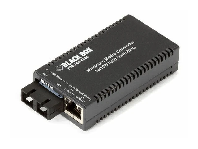 Convertidor de Medios Black Box MultiPower Miniature, LGC121A-R4
