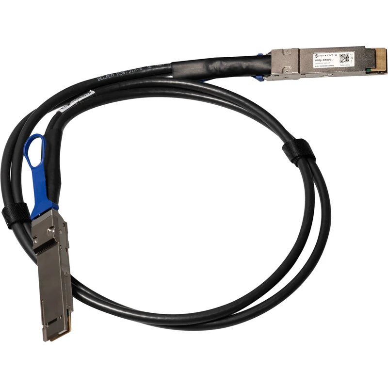 Cable de Red MikroTik QSFP-DD (3.3', 400 Gb/s)