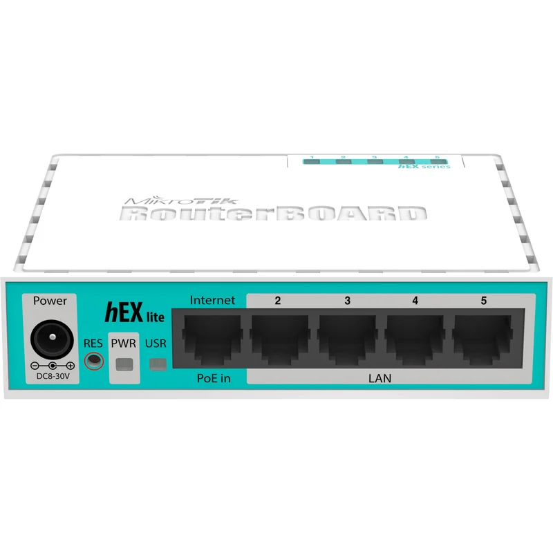 Router MikroTik hEX lite 5-Port 100Mb Wired Router