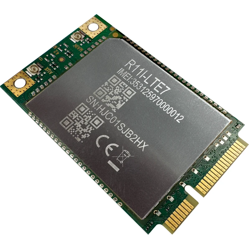 Accesorios de Redes MikroTik R11e-LTE7 3G LTE Mini-PCIe Modem