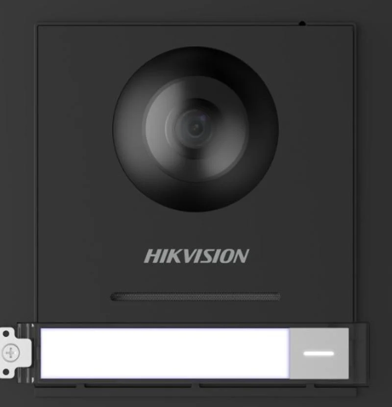 Videoportero Hikvision - Angulo 180° - Ultra Baja Iluminación - Exterior IP65 - WDR 120 dB - DS-KD8003-IME1