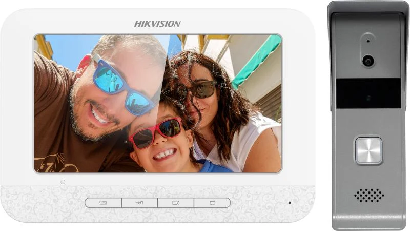 Kit de Videoportero Hikvision - Frente de Calle para Exterior IP65 - DS-KIS203-T