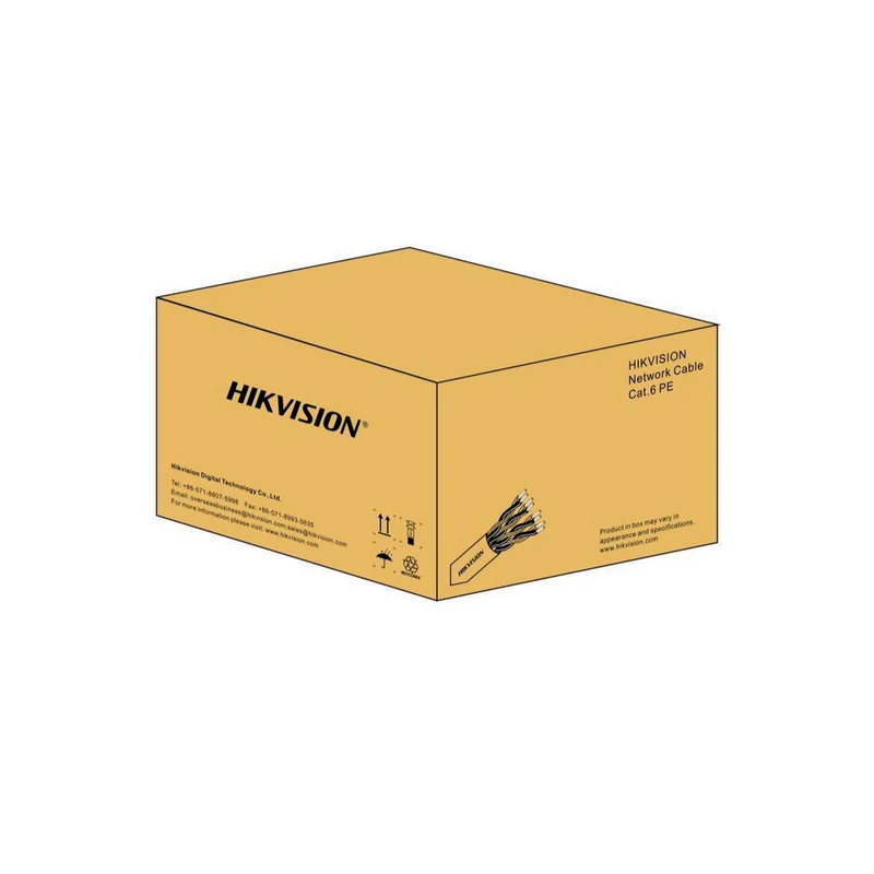 Cable Hikvision - Bobina de cable u - 305mts - Cat 6 - 24AWG - DS1LN6UEL5