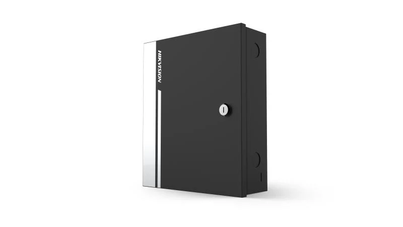 Controlador de Acceso Hikvision - 2 Puertas - 10,000 Tarjetas - 50,000 Eventos - Incluye Gabinete y Fuente de Alimentación 12VCD - DS-K2802
