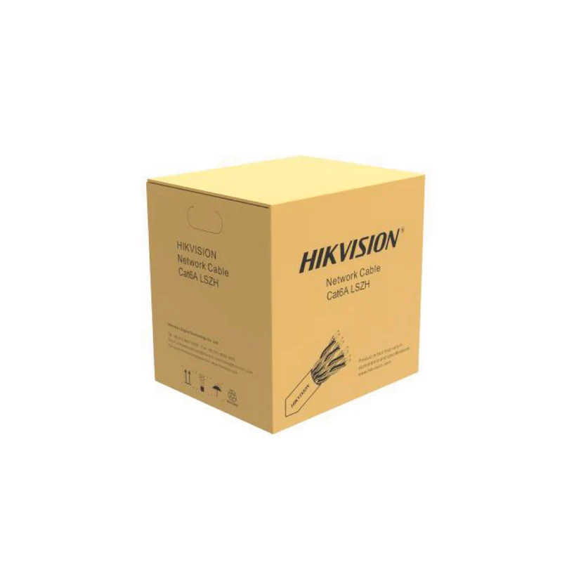 Cable Hikvision - Bobina Cable 305 Metros - Cat 6A - Color Azul - DS-1LN6APSL3