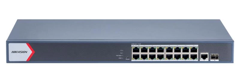 Accesorio de Red Hikvision - Estándar Ieee 802.3at - DS-3E1518P-EI/M
