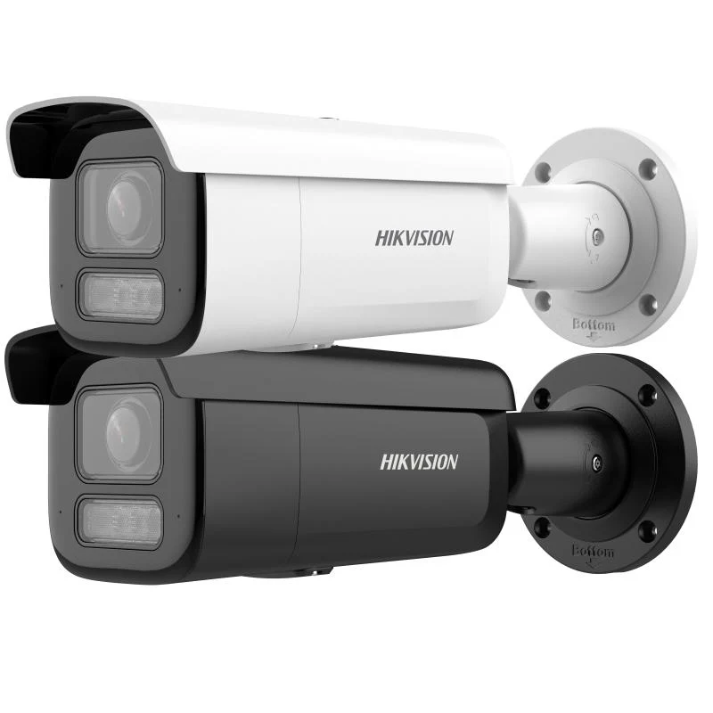 Cámara Bala Hikvision - IP 8 Megapixel (4K) - Lente Mot. 2.8 a 12 mm - 60 mts IR EXIR - Exterior IP67 - DS-2CD2683G2-LIZS2U