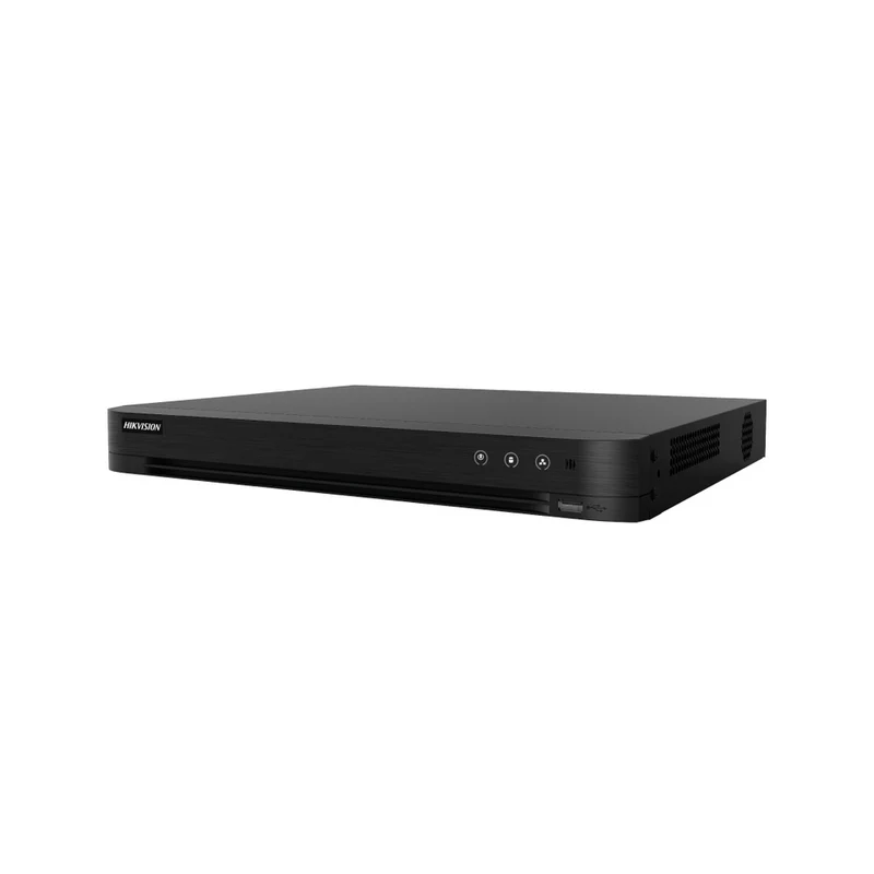 DVR Hikvision - (AcuSense - Evita Falsas Alarmas) DVR 4K - 8 Canales Turbohd + 16 Canales IP - 2 Bahía de Disco Duro - IDS-7208HTHI-M2/S(C)/4A+8/4ALM