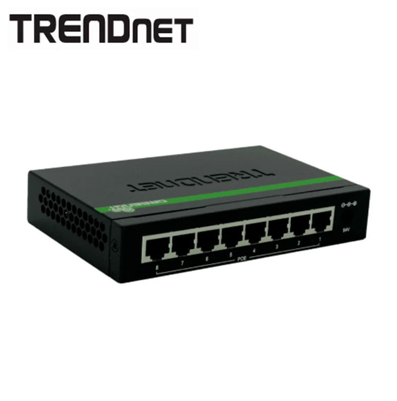 Switch 8 Puertos PoE+ TPETG80GA Marca: TRENDnet