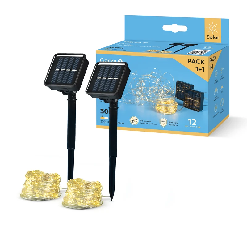 Guirnalda solar multipunto Cintia