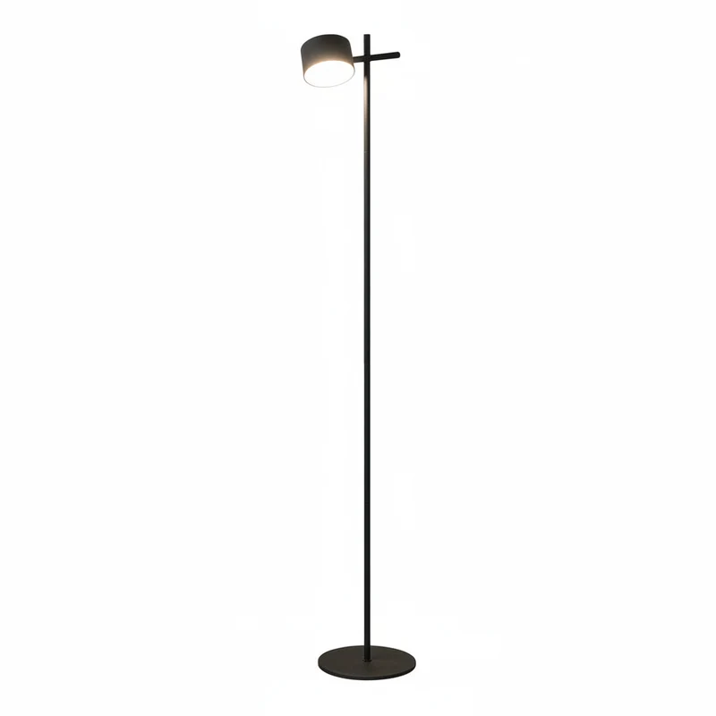 Lámpara de pie OSRAM DECOR Kyoto 12W 930 TOUCH DIM Negra