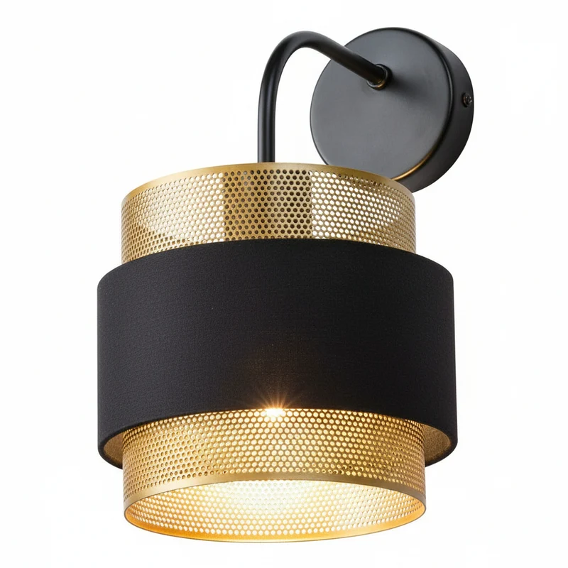 Aplique de pared OSRAM DECOR Hornet 1xE27 negro