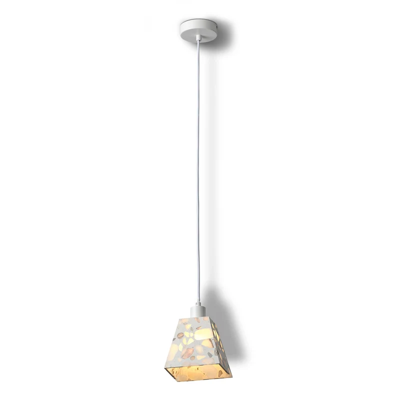Lámpara colgante OSRAM DECOR Gleam, ligera, E14, blanca