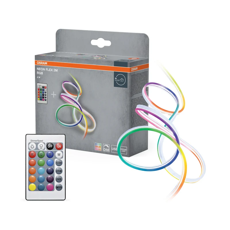 Tira LED OSRAM NEON FLEX 2M, blanca, 4,7 W, 45 lm