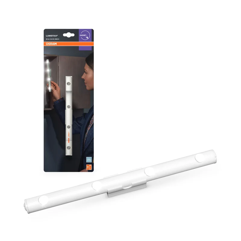 Lámpara LED OSRAM a batería, luz interior, blanca, LUMIstixx