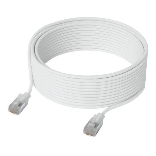 Accesorios Ubiquiti 26.2 Ft. UniFi Premium Etherlighting Braided Patch Ethernet Cable Blanco