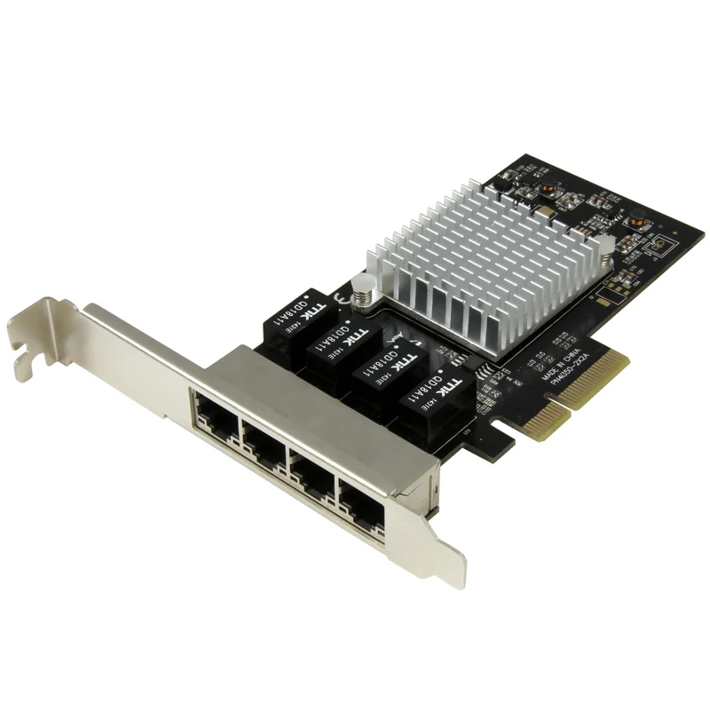 Tarjeta de Red StarTech.com StarTech 4-Port Gigabit Ethernet Network Card