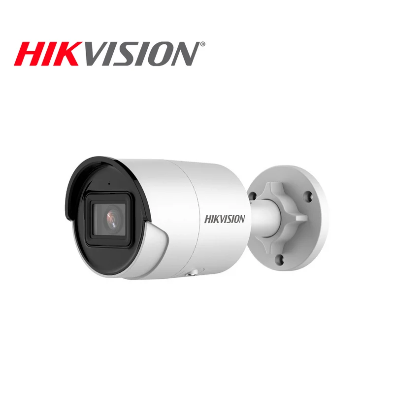 Cámara de seguridad IP Bullet de 6MP IP67. H.265+ AcuSense DS-2CD2063G2-I Marca: Hikvision