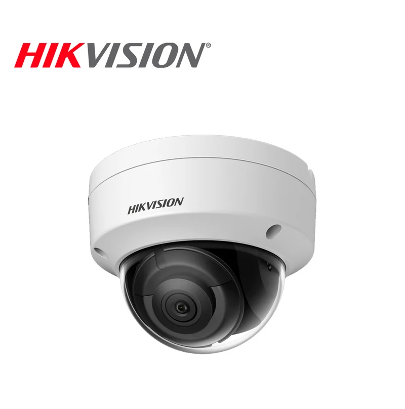 Cámara Minidomo IP 4MP para exterior entrada de Alarma POE ACUSENSE Marca: Hikvision