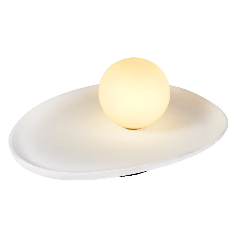 Lámpara de mesa OSRAM DECOR Plaster Nest 1xG9 blanca
