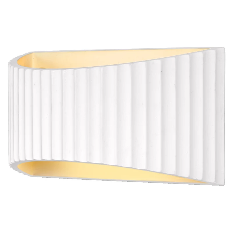 Aplique de pared OSRAM DECOR Plaster Band Flat Wall 290 1xE27 Blanco