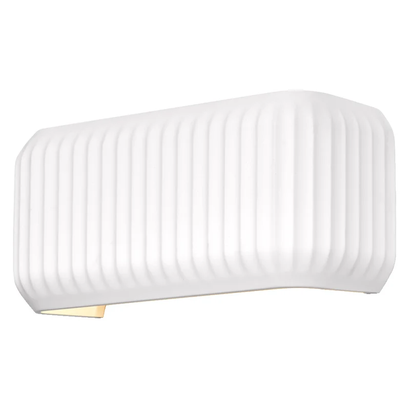 Aplique de pared OSRAM DECOR Plaster Routes 330 2xE27 Blanco