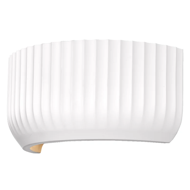 Aplique de pared OSRAM DECOR Plaster Routes Wall Up 310 1xE27 Blanco