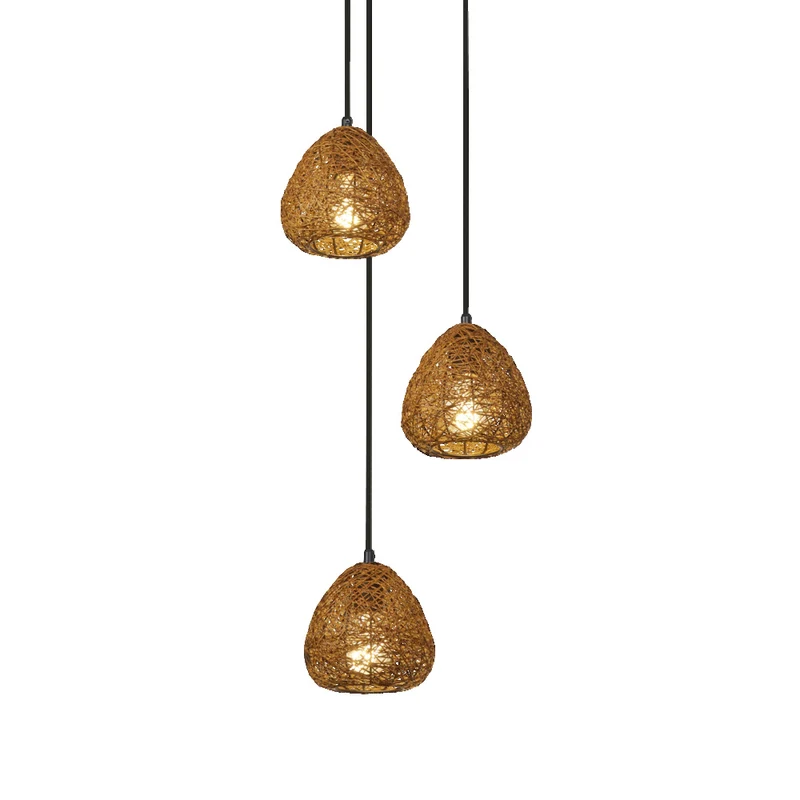 Lámpara colgante OSRAM DECOR Paper Drop, placa 3xE27, color beige