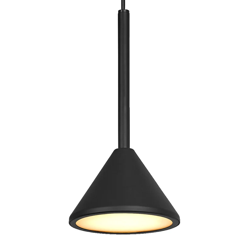 Lámpara colgante OSRAM DECOR Fuji 1XPendant 5W 930 Negra