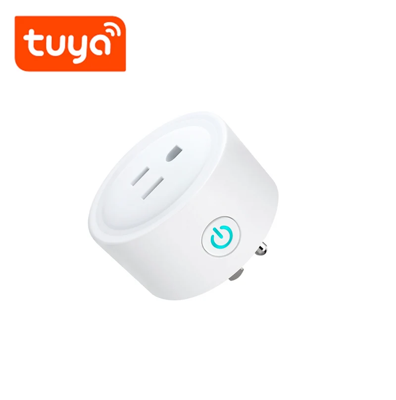 Enchufe inteligente WIFI tecnología Tuya 1 toma 110-250VAC 10A TK-BSD01 Marca: Tuya