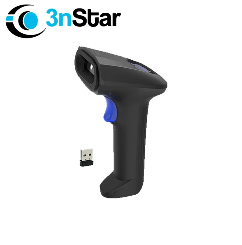 Escaner de codigo de barras de mano 2D con base y detección automática SC415BT Marca: 3nStar