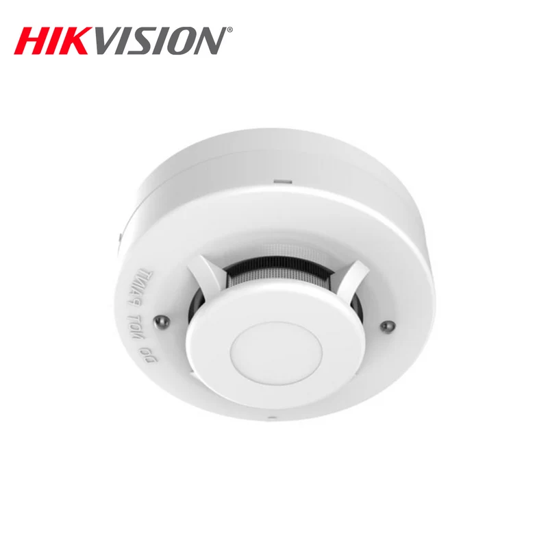 Detector de humo fotoelectrico Ax Hybrid Pro 12V alambrico DS-PDSMK-4BAR(O-STD) Marca: Hikvison